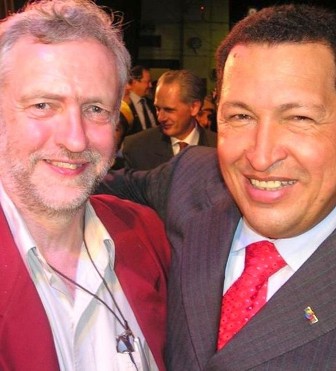 Corbyn también con Chávez