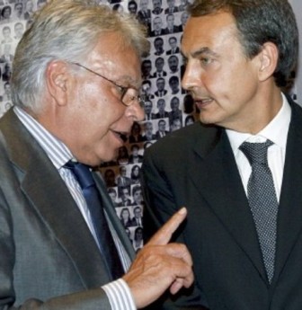 Gonález y Zapatero
